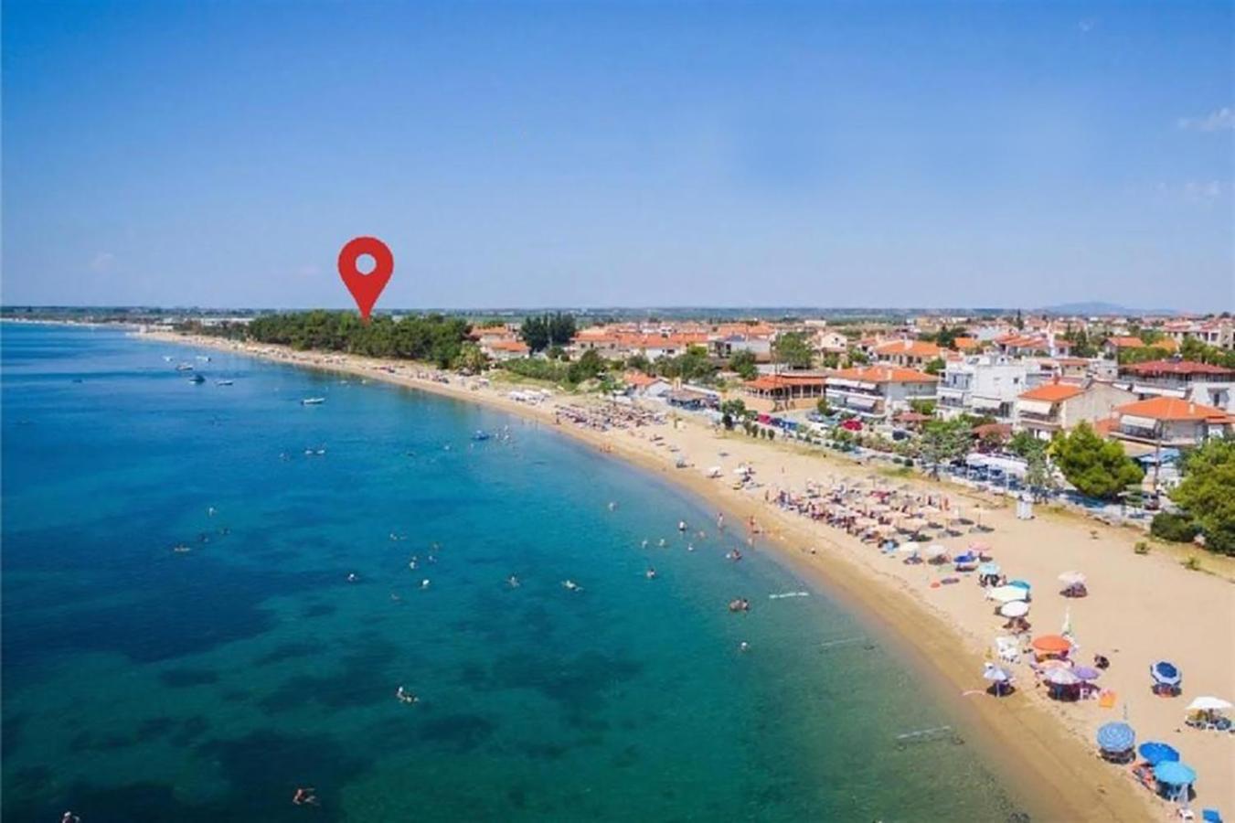 Pine Beach Holiday Home 2 Bedrooms 50 Meters To The Beach Kalyves Polygyrou エクステリア 写真
