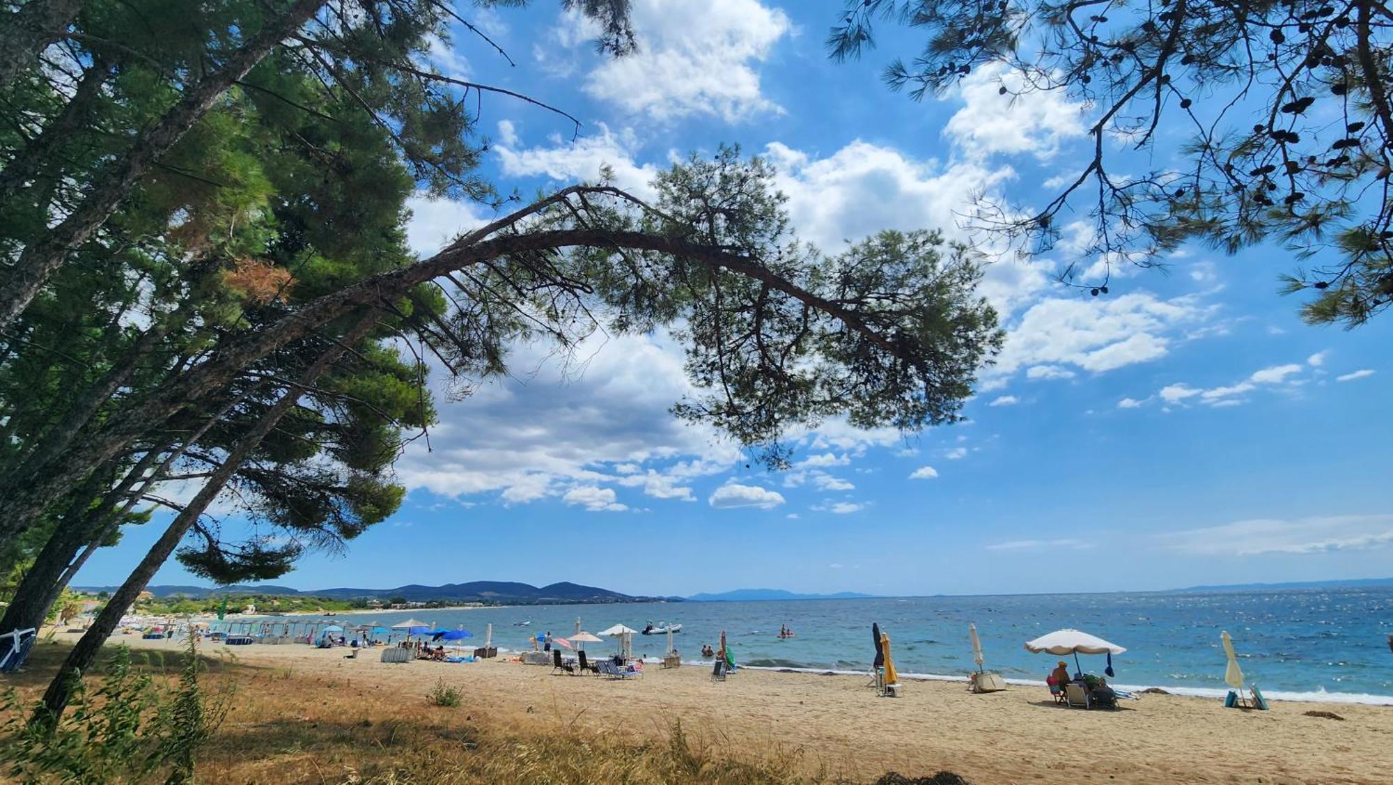 Pine Beach Holiday Home 2 Bedrooms 50 Meters To The Beach Kalyves Polygyrou エクステリア 写真