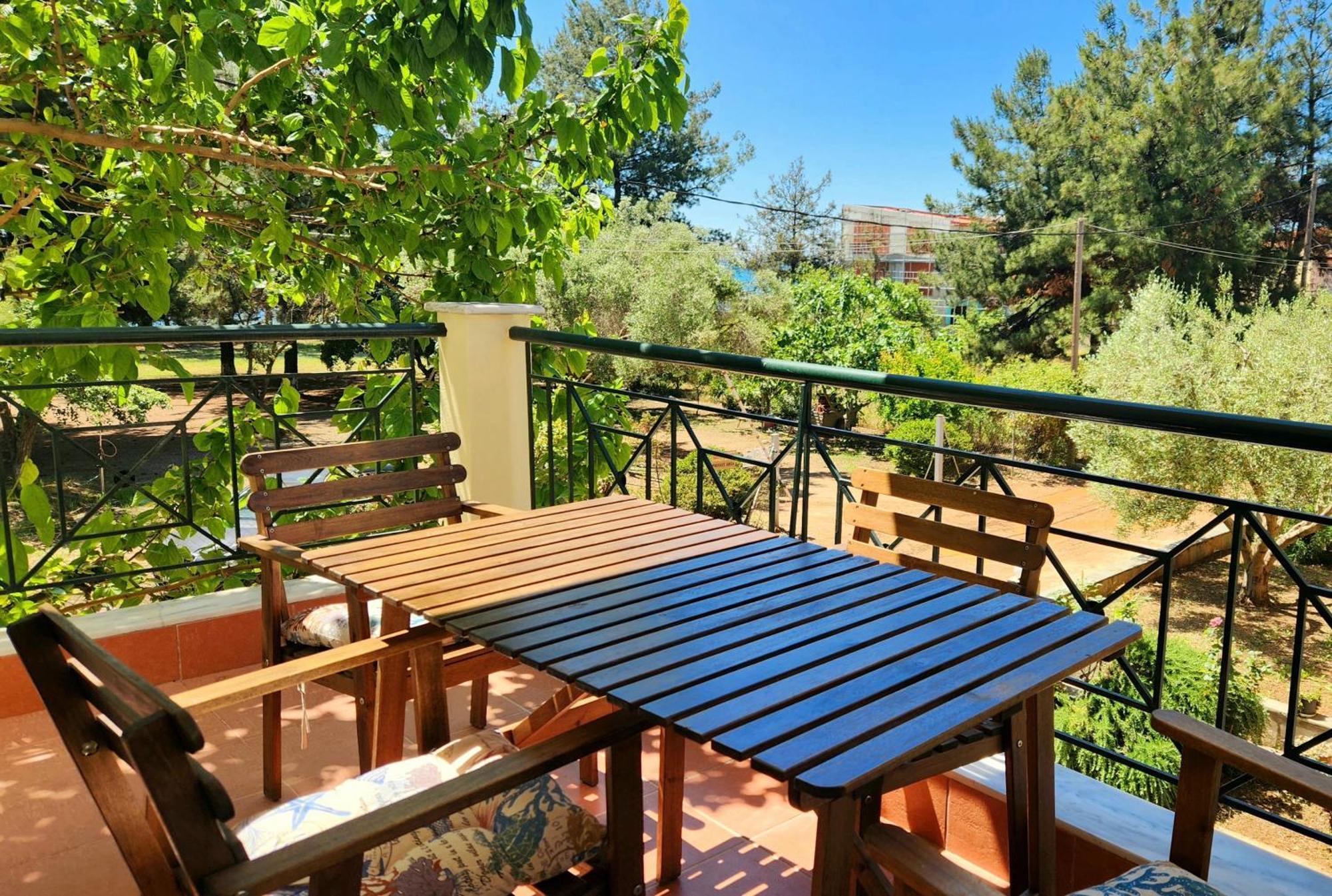 Pine Beach Holiday Home 2 Bedrooms 50 Meters To The Beach Kalyves Polygyrou エクステリア 写真